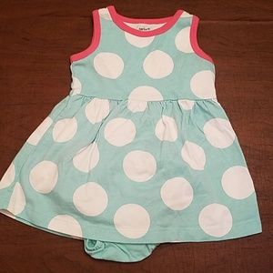 Polka dot dress 6 month
